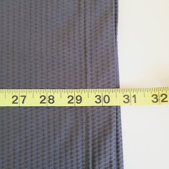 Nike Golf Fit Dry Mens XL Long Sleeve Gray Textured Shirt - Picture 12 of 12